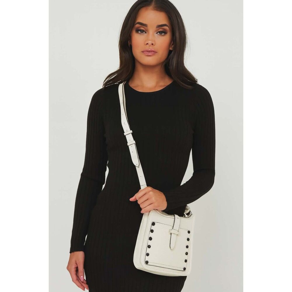 Rebecca Minkoff Bag Crossbody Leather Unlined Feed Shoulder Hand WOMEN'S WOMAN'S